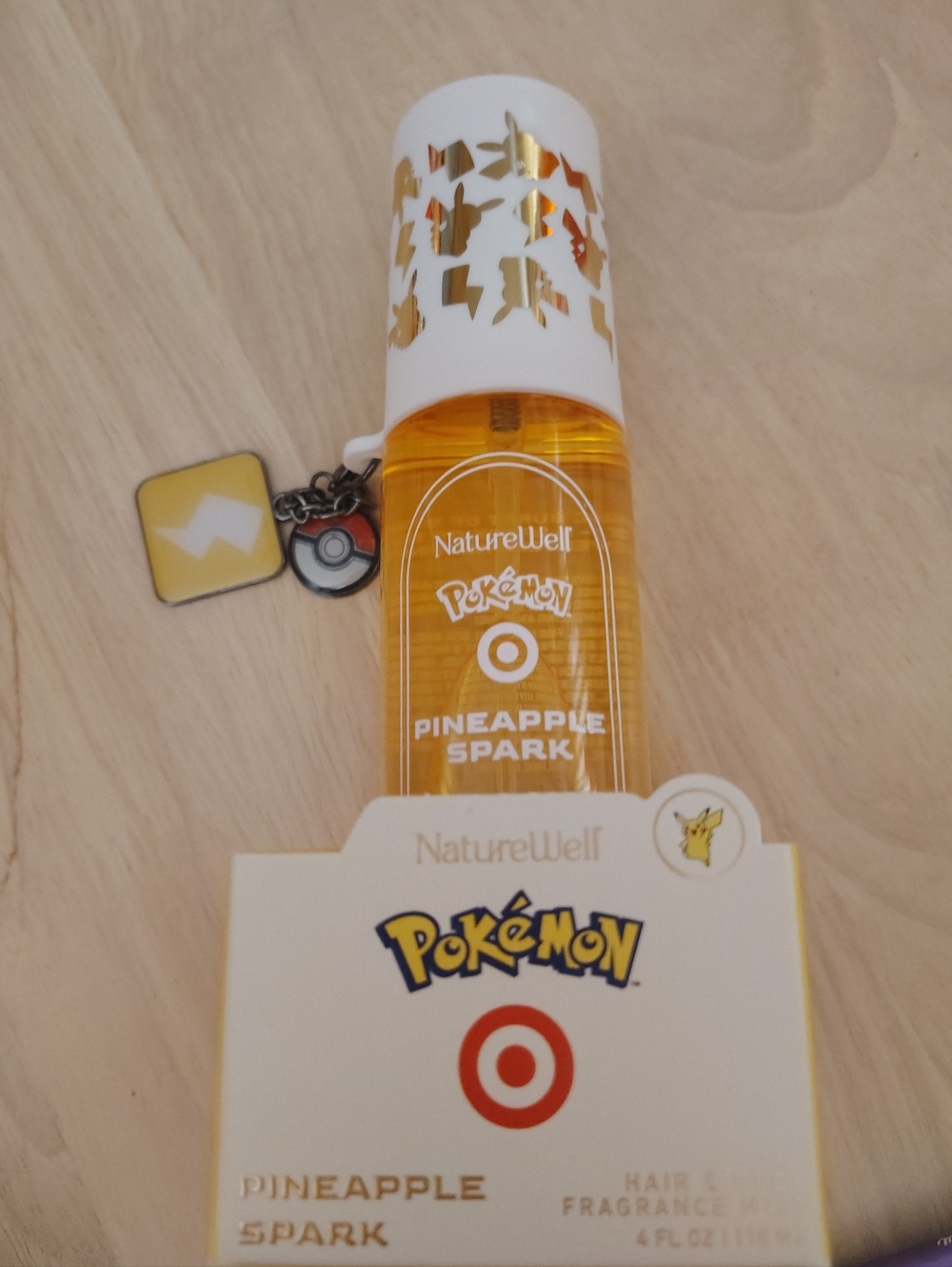 Pokemon X Target Pikachu Pineapple Spark Naturewell Hair And Body Spray